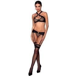 PASSION - AMANDA ECOLOGICAL LEATHER SET S-M