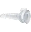 BAILE - REALISTIC DILDO WITH SUCTION CUP AND TESTICLES 16.7 CM TRANSPARENT BAILE - REALISTIC DILDO WITH SUCTION CUP AND TESTICLES 16.7 CM TRANSPARENT