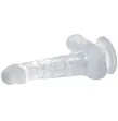 BAILE - DILDO REALISTICO CON VENTOSA E TESTICOLI 16.7 CM TRASPARENTE BAILE - DILDO REALISTICO CON VENTOSA E TESTICOLI 16.7 CM TRASPARENTE