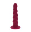 GET REAL - RIBBED DONG 12 CM ROT GET REAL - RIBBED DONG 12 CM ROT