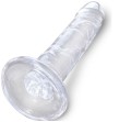KING COCK - CLEAR PENE REALISTICO 15.5 CM TRASPARENTE KING COCK - CLEAR PENE REALISTICO 15.5 CM TRASPARENTE