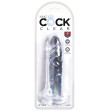 KING COCK - CLEAR PÉNIS RÉALISTE 15.5 CM TRANSPARENT KING COCK - CLEAR PÉNIS RÉALISTE 15.5 CM TRANSPARENT