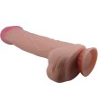 PRETTY LOVE - SÉRIE SLIDING SKIN GODE RÉALISTE AVEC VENTOUSE SLIDING SKIN MARRON 26 CM PRETTY LOVE - SÉRIE SLIDING SKIN GODE RÉALISTE AVEC VENTOUSE SLIDING SKIN MARRON 26 CM