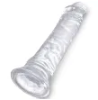 KING COCK - PENE REALISTICO CHIARO 19.7 CM TRASPARENTE KING COCK - PENE REALISTICO CHIARO 19.7 CM TRASPARENTE