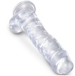 KING COCK - CLEAR REALISTIC PENIS WITH BALLS 16.5 CM TRANSPARENT KING COCK - CLEAR REALISTIC PENIS WITH BALLS 16.5 CM TRANSPARENT