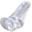 KING COCK - CLEAR REALISTIC PENIS WITH BALLS 16.5 CM TRANSPARENT KING COCK - CLEAR REALISTIC PENIS WITH BALLS 16.5 CM TRANSPARENT