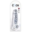 KING COCK - CLEAR PÉNIS RÉALISTE AVEC BOULES 16.5 CM TRANSPARENT KING COCK - CLEAR PÉNIS RÉALISTE AVEC BOULES 16.5 CM TRANSPARENT