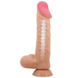 PRETTY LOVE - SLIDING SKIN SERIES DILDO REALÍSTICO CON VENTOSA PIEL DESLIZANTE 24 CM PRETTY LOVE - SLIDING SKIN SERIES DILDO REALÍSTICO CON VENTOSA PIEL DESLIZANTE 24 CM