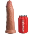 KING COCK - ELITE GODE RÉALISTE VIBRANT and SILICONE 20.3 CM CARAMEL KING COCK - ELITE GODE RÉALISTE VIBRANT and SILICONE 20.3 CM CARAMEL