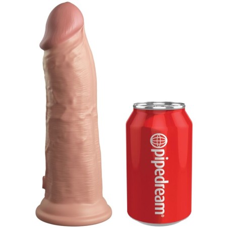 KING COCK - ELITE REALISTIC DILDO VIBRATING and SILICONE 20.3 CM