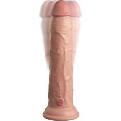 KING COCK - ELITE VIBRATEUR GODE RÉALISTE and TÉLÉCOMMANDE EN SILICONE 23 CM