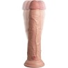 KING COCK - ELITE VIBRATEUR GODE RÉALISTE and TÉLÉCOMMANDE EN SILICONE 23 CM