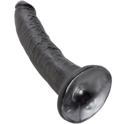 KING COCK - DILDO BLACK 17.8 CM