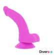 DIVERSIA - FLEXIBLER VIBRIERENDER DILDO LILA 21.5 CM -O- 4.5 CM DIVERSIA - FLEXIBLER VIBRIERENDER DILDO LILA 21.5 CM -O- 4.5 CM