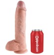 KING COCK - 10 DILDO FLESH CON SFERE 26.5 CM KING COCK - 10 DILDO FLESH CON SFERE 26.5 CM
