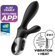 SATISFYER - HEAT CLIMAX VIBRADOR ANAL APP NEGRO SATISFYER - HEAT CLIMAX VIBRADOR ANAL APP NEGRO