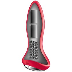 SATISFYER - ROTATOR PLUG 1 PLUG VIBRANTE APP ROSSO