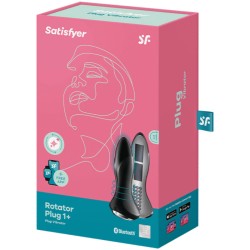 SATISFYER - ROTATOR PLUG 1 PLUG VIBRADOR APP ROJO