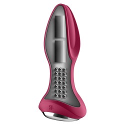 SATISFYER - ROTATOR PLUG 2 APP VIBRANTE PLUG NERO