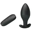 PRETTY LOVE - REGINA ANAL PLUG RECHARGEABLE VIBRATOR BLACK PRETTY LOVE - REGINA ANAL PLUG RECHARGEABLE VIBRATOR BLACK