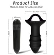 ARMONY - KYLIN FINGER VIBRATOR and ANAL PLUG REMOTE CONTROL BLACK ARMONY - KYLIN FINGER VIBRATOR and ANAL PLUG REMOTE CONTROL BLACK
