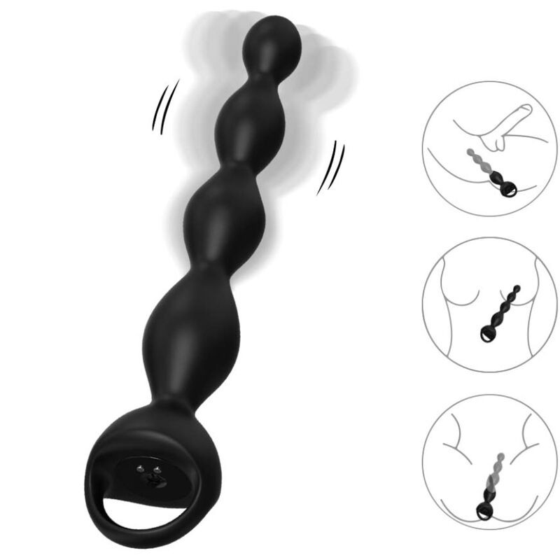 ARMONY - PLUG ANAL VIBRATEUR DOIGT NOIR ARMONY - PLUG ANAL VIBRATEUR DOIGT NOIR