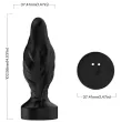 ARMONY - VIBRATORE E PLUG ANALE TELECOMANDO NERO