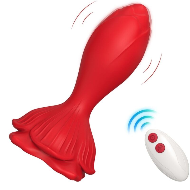 ARMONY - VIBRATEUR ROSE and PLUG ANAL PETITE TÉLÉCOMMANDE ROUGE