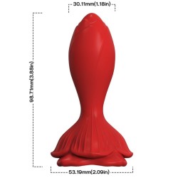 ARMONY - VIBRATEUR ROSE and PLUG ANAL PETITE TÉLÉCOMMANDE ROUGE