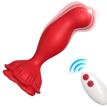 ARMONY - PINK VIBRATOR and ANAL PLUG REMOTE CONTROL RED