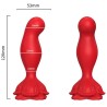 ARMONY - ROSA VIBRADOR and PLUG ANAL CONTROL REMOTO ROJO