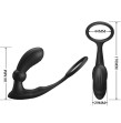 PRETTY LOVE - WARREN BLACK ANALRING and VIBRATOR