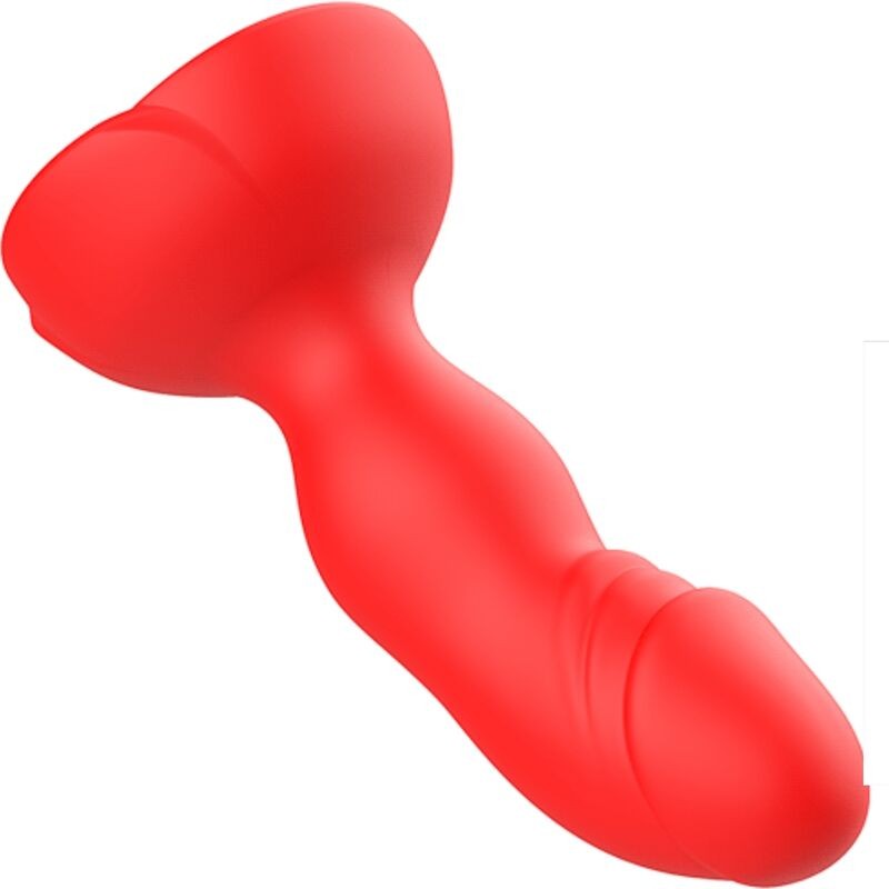 ARMONY - EXTREME A BLOOM ROSE VIBRATOR and ANAL PLUG REMOTE CONTROL RED