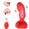 ARMONY - EXTREME A BLOOM ROSE VIBRATOR and ANALSTECKER FERNBEDIENUNG ROT