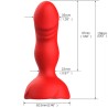 ARMONY - EXTREME A BLOOM ROSE VIBRATOR and ANALSTECKER FERNBEDIENUNG ROT