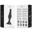 INTENSE - ANALE LIVELLO 3 12,5 CM NERO INTENSE - ANALE LIVELLO 3 12,5 CM NERO
