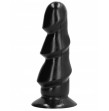 ALL BLACK - DILDO 17 CM ALL BLACK - DILDO 17 CM