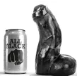 ALL BLACK - DONG RÉALISTE NOIR 17 CM ALL BLACK - DONG RÉALISTE NOIR 17 CM