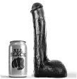 ALL BLACK - PENE REALÍSTICO ANAL 23 CM