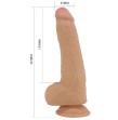 PRETTY LOVE - DRACO REALISTISCHER DILDO 23 CM FLEISCH