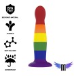 MYTHOLOGY - HER GARRICK PRIDE DILDO MYTHOLOGY - HER GARRICK PRIDE DILDO