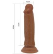 PRETTY LOVE - QUENTIN DILDO REALISTICO 18 CM MARRONE PRETTY LOVE - QUENTIN DILDO REALISTICO 18 CM MARRONE