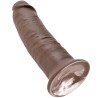 KING COCK - 10 DILDO MARRONE 25.4 CM