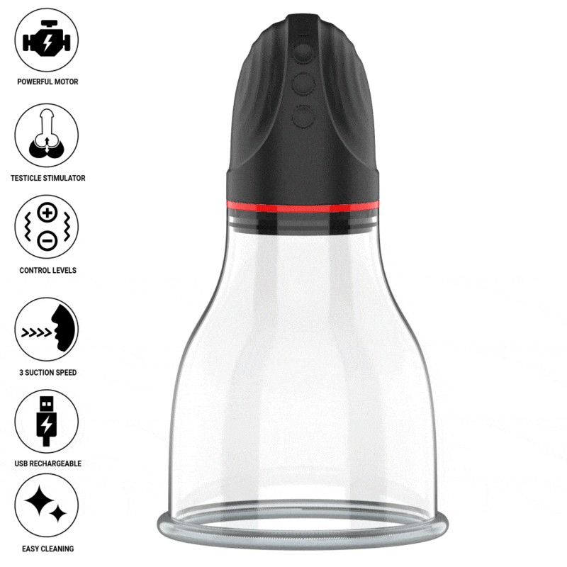 JAMYJOB - XPAND LITE BOMBA AUTOMÁTICA DE TESTÍCULOS 3 NIVELES DE SUCCIONADOR GRIS JAMYJOB - XPAND LITE BOMBA AUTOMÁTICA DE TESTÍCULOS 3 NIVELES DE SUCCIONADOR GRIS