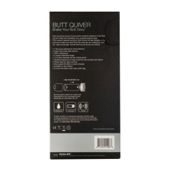 ROCKS-OFF - STIMULATEUR BUTT QUIVER P-POINT 7 VITESSES NOIR