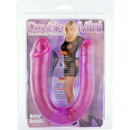 SEVEN CREATIONS - PENE CON DUE TESTE DI GELATINA FLESSIBILI