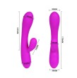 PRETTY LOVE - SMART VIBRATORE VICTOR CON STIMOLATORE CLITORIDE PRETTY LOVE - SMART VIBRATORE VICTOR CON STIMOLATORE CLITORIDE