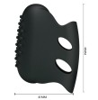 PRETTY LOVE - FLIRTATION DITALE VIBRAZIONE NERO STEWARD