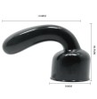 BAILE - POWER HEAD INTERCHANGEABLE HEAD FOR MASSAGER G SPOT PLEASER BAILE - POWER HEAD INTERCHANGEABLE HEAD FOR MASSAGER G SPOT PLEASER