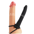 MYTHOLOGY - GODE ANAL COBI ONYX AVEC ANNEAU DE BITE ET TESTICULE 13 CM EN SILICONE MYTHOLOGY - GODE ANAL COBI ONYX AVEC ANNEAU DE BITE ET TESTICULE 13 CM EN SILICONE